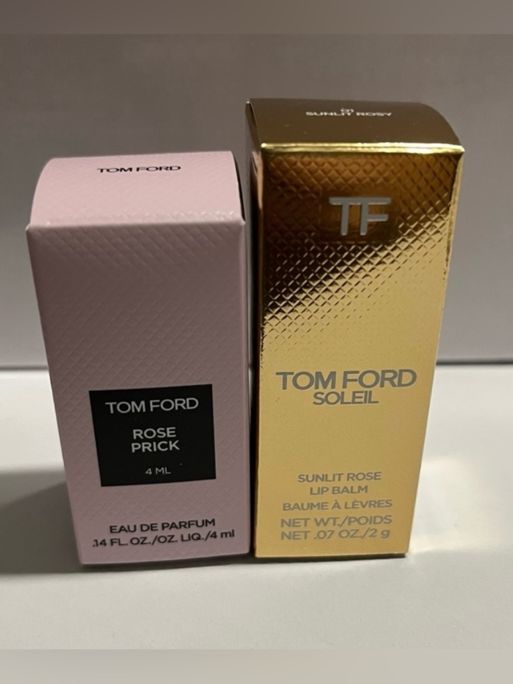 Soleil Sunlit Rose Lip Balm & Mini